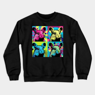 Pop Art Pika - Mountain Mammal Fashion Statement Crewneck Sweatshirt